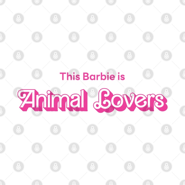 This Barbie is Animal Lovers by Mayzarella