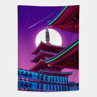 Neon Lights Tapestry