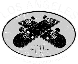 Skateboard Tournament 1987 Magnet