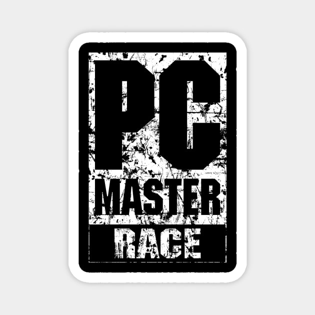 PC Master Race - Grunge Magnet by Remus