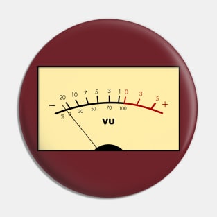 Analog VU Meter Pin