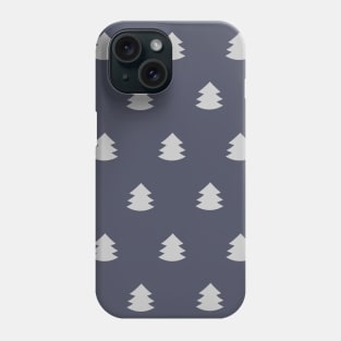 Christmas trees pattern Phone Case
