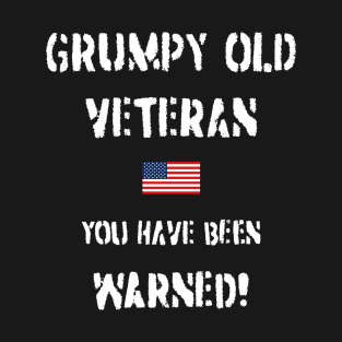 Grumpy Old Veteran (USA) T-Shirt