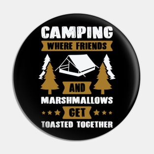 Camping Pin