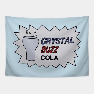 Clear Crystal Buzz Cola Tapestry