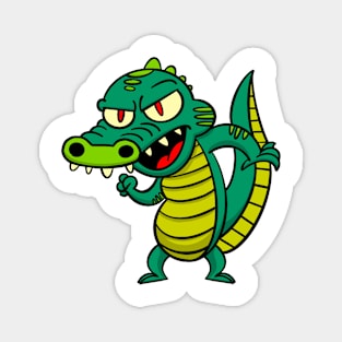 Angry gator Magnet