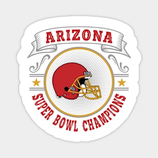 Arizona Super Bowl Champions Magnet