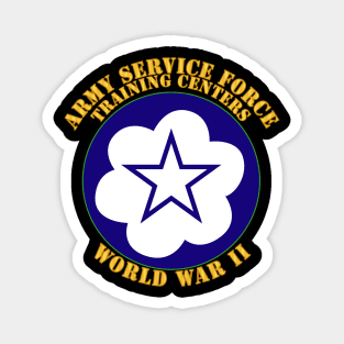 Army Services Forces Training - WWII Magnet