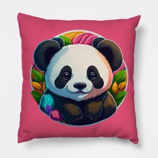 Panda Portrait Pillow