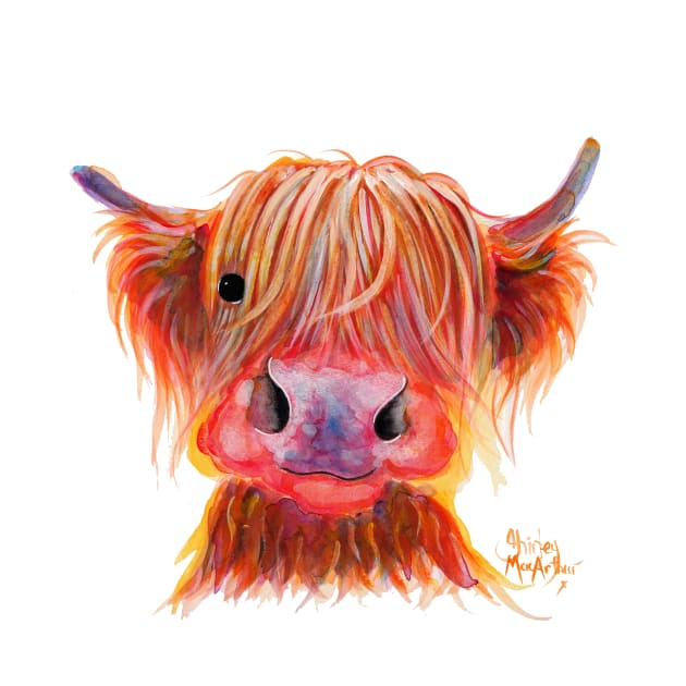 SCoTTiSH HiGHLaND CoW ' CHiLLi CHoPS ' by ShirleyMac