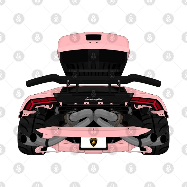 HURACAN PINK by VENZ0LIC