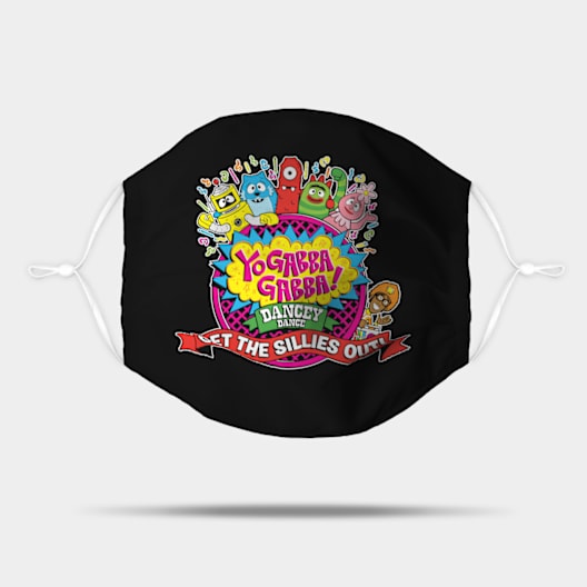 Yo Gabba Gabba - Dancey Dance - Get the Sillies Out Mask by Barn Shirt USA