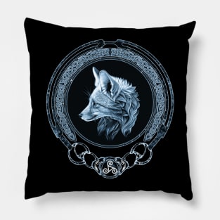 Celtic fox Zodiac Pillow