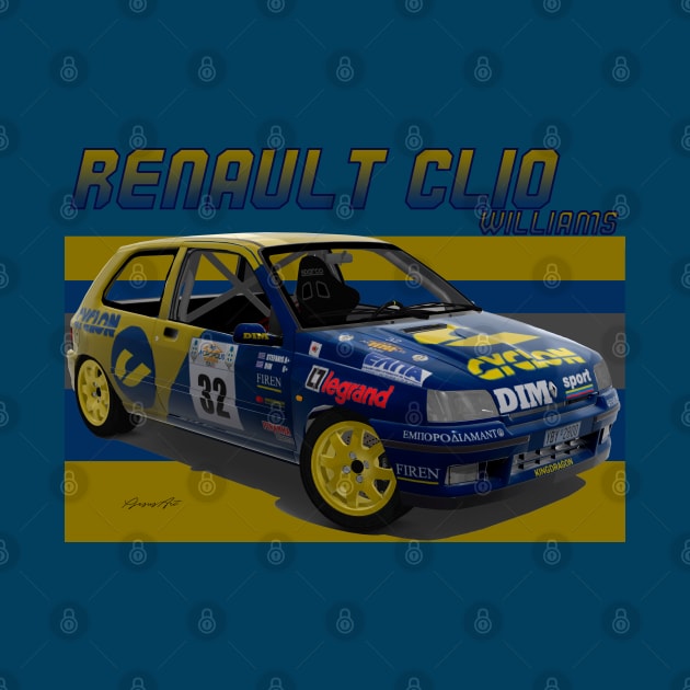 Renault Clio Williams by PjesusArt