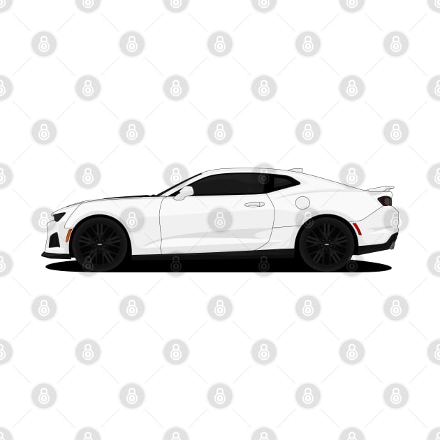 CAMARO WHITE by VENZ0LIC