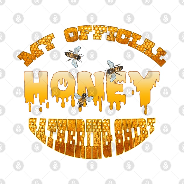 My  official honey gathering t-shirt by KrasiStaleva