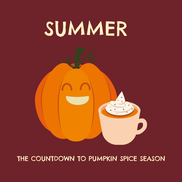 Summer: The Countdown to Pumpkin Spice Season by Kindness Never Worsens