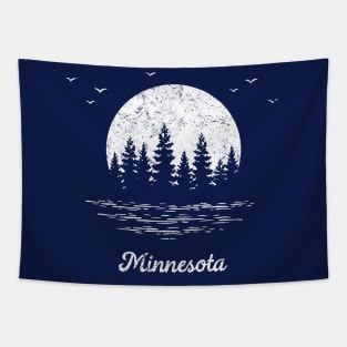 Minnesota Fishing Hiking Outdoor Adventure Tapestry