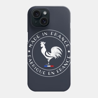 MADE IN FRANCE Gallic Rooster Two Stars Phone Case