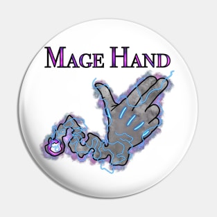 Finger Guns with Mage Hand Pin