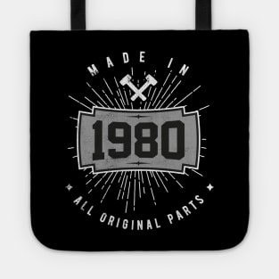 Made in 1980 All Original Parts Tote