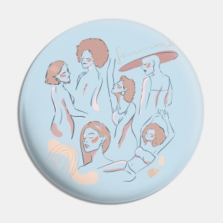 Feminine Concept Pin