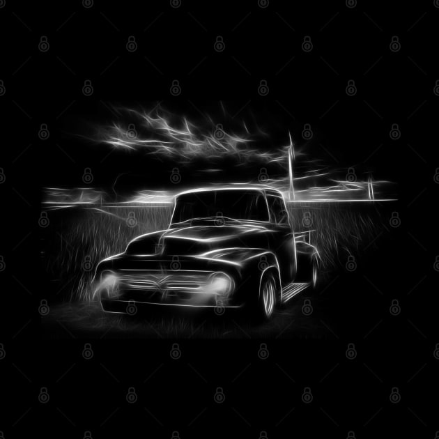 1947 - Chevrolet, black white - 02 by hottehue