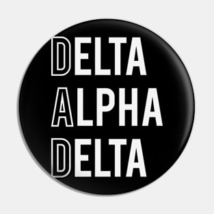 Delta Alpha Delta DAD Pin