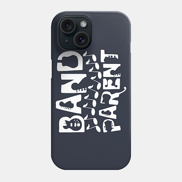 Musical Band Parent Music Notes White Phone Case by Barthol Graphics