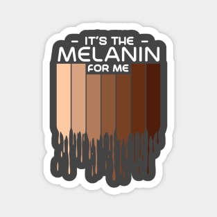 Melanin Poppin African American Queen Magnet