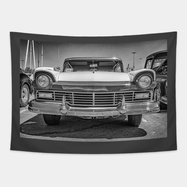 1957 Ford Fairlane 500 Sunliner Convertible Tapestry by Gestalt Imagery