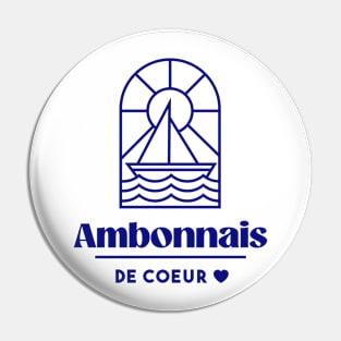 Ambonnais de coeur - Brittany Morbihan 56 Sea Holidays Beach Pin