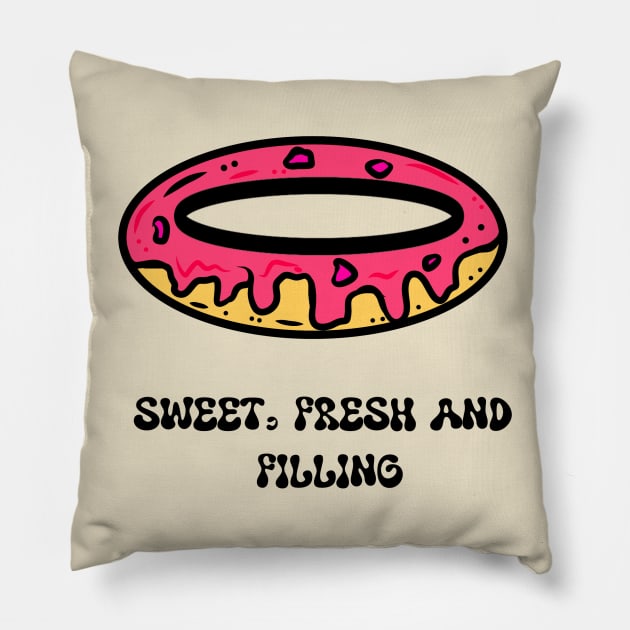 Donuts yummy Pillow by Cahya. Id