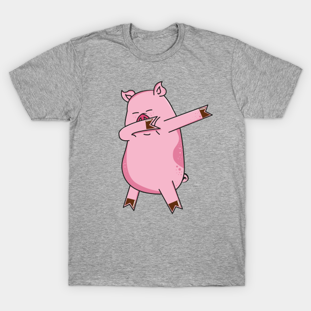 Pig Dabbing Funny Animal - Funny Pig - T-Shirt | TeePublic