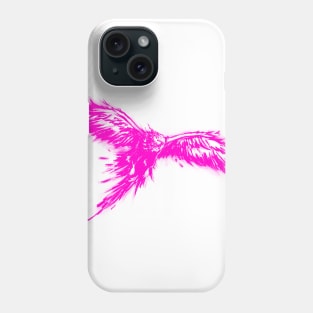 Phoenix, Mythical Firebird- Neon Pink Version Phone Case