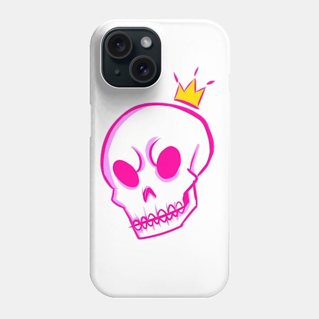 Skull King Phone Case by artiefartie