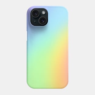 Pretty Pastel Rainbow Blur Phone Case