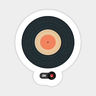 Vinyle audio player Magnet