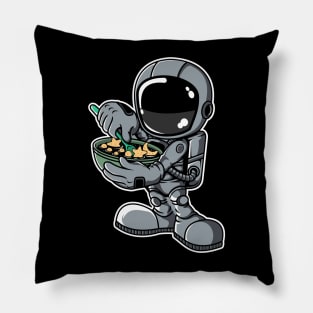 Astronaut Star Flakes Pillow