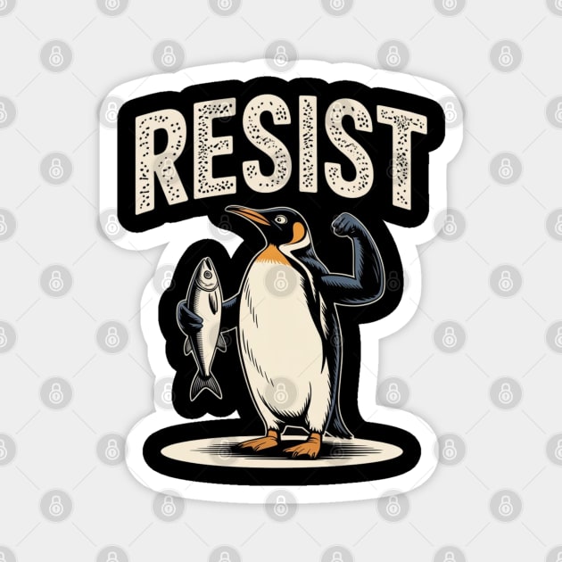anti-trump Magnet by Creatifly Graphic Tees