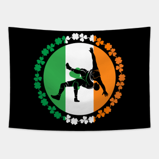 Capoeira Ireland Flag St. Patrick's Day Tapestry