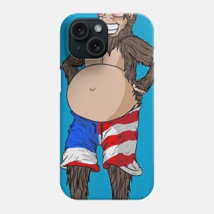 Patriotic Bigfoot Phone Case