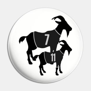 Brooklyn GOATS Pin