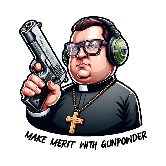 Gun Bless You by Rawlifegraphic