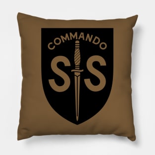 WW2 British Army No2 Commando SAS Badge Pillow