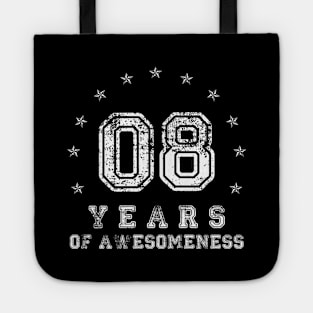 Vintage 8 years of awesomeness Tote