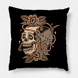 Hannya mask Pillow