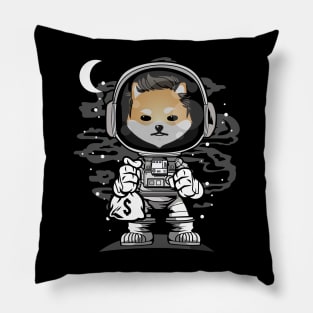 Astronaut Dogelon Mars Coin To The Moon Crypto Token Cryptocurrency Wallet Birthday Gift For Men Women Kids Pillow