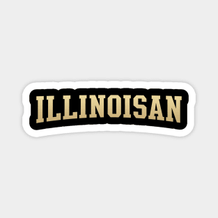 Illinoisan - Illinois Native Magnet