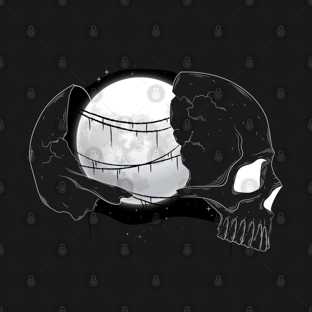 Dreamer Skull by Notfoundartwork